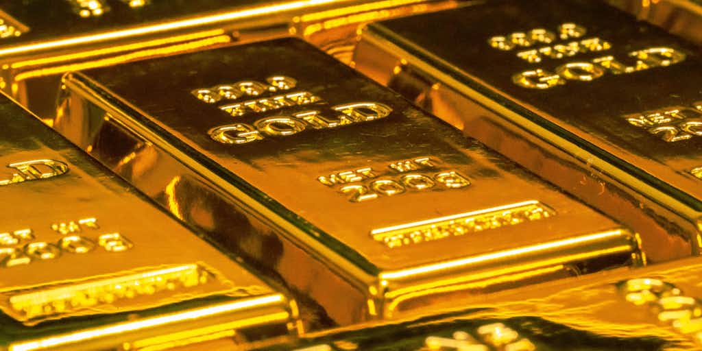 Goldbarren und Goldpreis